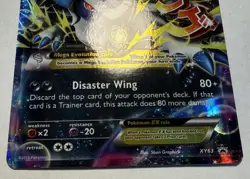 M Absol EX XY63 Promo Holo Pokemon Light Play - Image 2