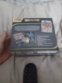 Pokemon Mega Evolution Pokemon Center ETB Lucario New Sealed Trainer Box In Hand - Image 3