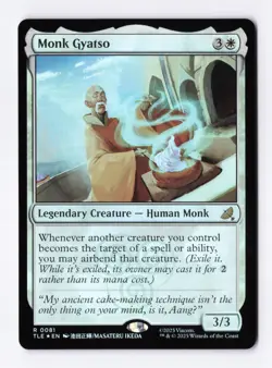Monk Gyatso (Foil) 0081 (R) MTG Avatar: The Last Airbender: Eternal-Legal (TLE) - Image 1