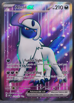 Absol ex 214/197 Obsidian Flames Full Art Pokemon Pokemon Card English Near Mint - Image 1