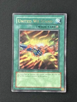 Yu-Gi-Oh Labyrinth of Nightmare 1st Edition United We Stand LON-049 - Image 1