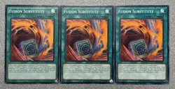 Fusion Substitute LDK2-ENK31 (x3) Legendary Decks II Unlimited Edition NM - Image 1