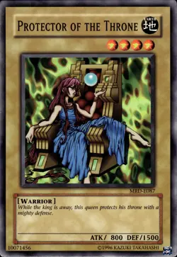 Protector Of The Throne - MRD-E087 - LP - YuGiOh - Image 1
