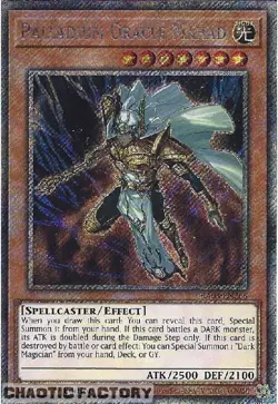YUGIOH RA03-EN266 Palladium Oracle Mahad Platinum Secret Rare 1st Edition NM - Image 1