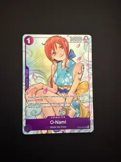 Sealed O-Nami (Illustration Box Vol.1) OP05-062 One Piece Promotion Card damaged - Image 1