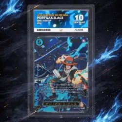 ACE 10 Portgas D. Ace EB02-028 SP Carrying on His Will ONE PIECE Japanese GEM MT - Image 1