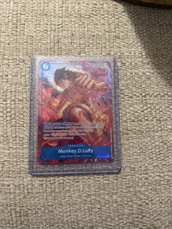 OP02-062 Monkey.D.Luffy (Alternate Art) NM One Piece CCG - Romance Dawn - Image 1