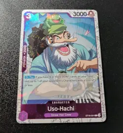 One Piece CCG Uso-Hachi PRB-02 Common Foil Card ST18-001 NM - Image 1