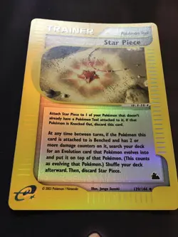 Pokemon - Star Piece - 139/144 Skyridge - 2003 Reverse Holo - LP - Image 4
