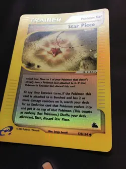 Pokemon - Star Piece - 139/144 Skyridge - 2003 Reverse Holo - LP - Image 5