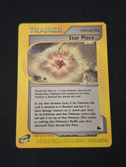 Star Piece 139/144 Skyridge Regular WOTC Vintage 2003 Pokemon TCG Light Played - Image 1