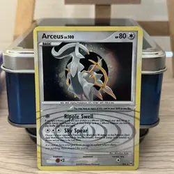 Arceus lv. 100 AR5 Pokemon TCG Platinum Arceus Holo Rare LP - Image 1