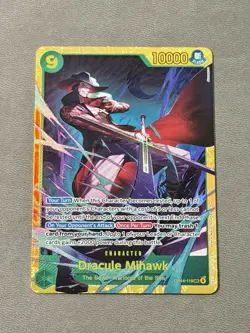 Dracule Mihawk | OP14-119 | One Piece | The Azure Sea’s Seven | Foil | SEC - Image 1