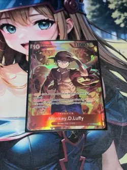 2024 One Piece Monkey D. Luffy Treasures Booster Set Promo Foil #ST10-006 - Image 1