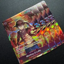 4x Monkey.D.Luffy ST10-006 SR Treasure Booster Set Promo One Piece TCG English - Image 3