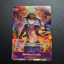 4x Monkey.D.Luffy ST10-006 SR Treasure Booster Set Promo One Piece TCG English - Image 5