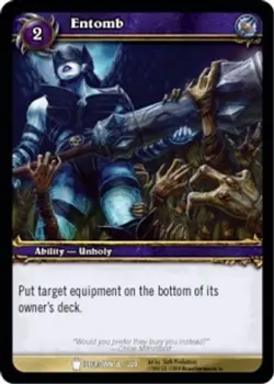 Entomb - Icecrown - World of Warcraft TCG - Image 1
