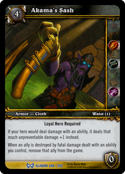 World of Warcraft WoW TCG The Hunt for Illidan Set Rares/Epics CHOOSE YOUR CARDS - Image 4