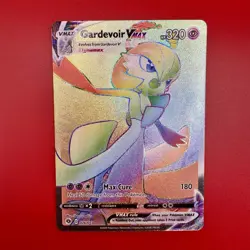 Gardevoir VMAX Rainbow Secret Rare 076/073 – Champion’s Path Pokemon Card NM - Image 1