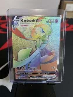 Gardevoir VMAX Rainbow Secret Rare 076/073 – Champion’s Path Pokemon Card NM - Image 1