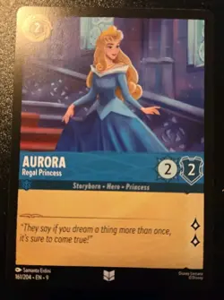 Aurora - Regal Princess 161/204 Uncommon Fabled Disney Lorcana TCG - Image 1