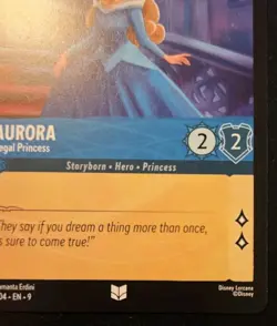 Aurora - Regal Princess 161/204 Uncommon Fabled Disney Lorcana TCG - Image 5
