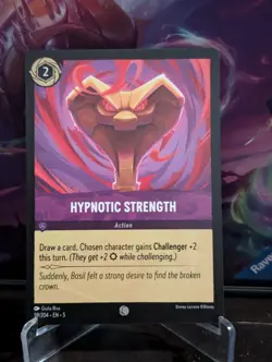 Hypnotic Strength 59/204 Disney Lorcana Non Foil NM Shimmering Skies TCG - Image 1