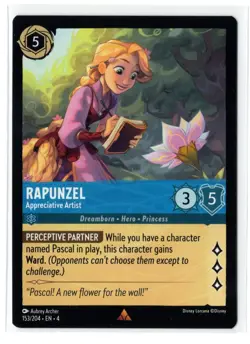 Disney Lorcana Ursula's Return Pascal 153/204 Rare NON-FOIL - Image 1
