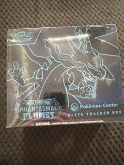 POKEMON CENTER Mega Evolution Phantasmal Flames Elite Trainer Box ETB SHIPS FAST - Image 1