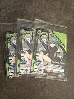 Union Arena Terrible Tornado One Punch Man Release Event Promo OPM-1-051 X3 - Image 1