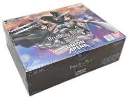 Bandai TCG Union Arena: Attack On Titan Factory Sealed 16 Pack Booster Box - Image 3
