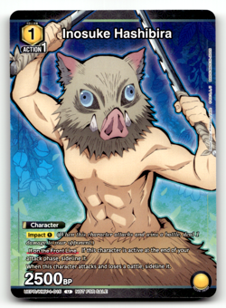 Union Arena - Inosuke Hashibira JJK-1-020 Tournament Promo - Demon Slayer Anime - Image 1