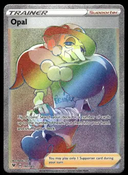 Pokemon TCG SWSH04: Vivid Voltage #197/185 Opal (Secret) NM - Image 1