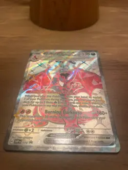 Pokemon Card Charizard EX SVP 074 Scarlet & Violet Black Star Promo Full Art NM - Image 3