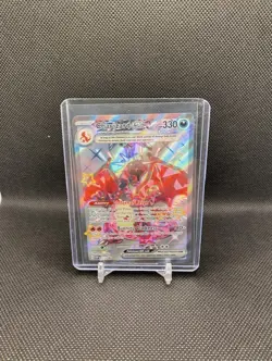 Pokemon Card Charizard EX SVP 074 Scarlet & Violet Black Star Promo Full Art NM - Image 3