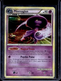 2010 Pokemon HeartGold & SoulSilver Unleashed Mismagius Promos Holo #5/95 - Image 1
