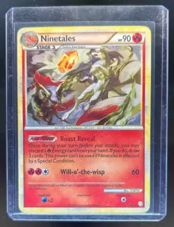 2010 Pokemon HeartGold & SoulSilver Ninetales Holo #7/123 - Image 1