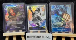 Monkey.D.Luffy Parallel Art ST29-001 Leader card Egghead - OPTCG - Image 1