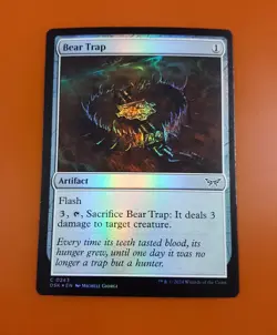 1x Bear Trap | FOIL | Duskmourn: House of Horror | MTG Magic Cards - Image 3