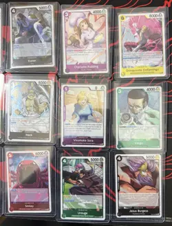 ONE PIECE RARE FOIL LOT 21 CARDS - Image 3