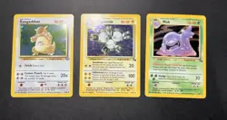pokemon jungle and fossil lot set total of 62 cards - Image 5