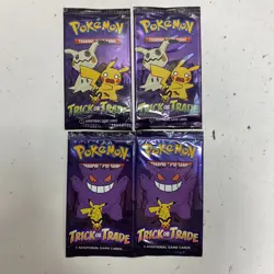 2022-2024 Pokemon Trading Card Trick Or Trade Booster Pack Bundle (Set Of 20) - Image 3