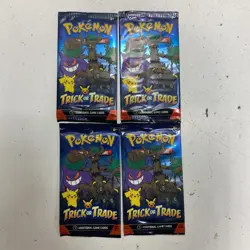 2022-2024 Pokemon Trading Card Trick Or Trade Booster Pack Bundle (Set Of 20) - Image 5