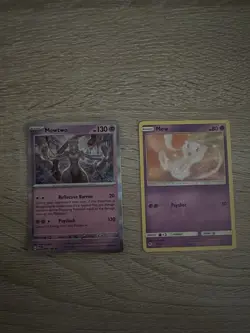 Pokemon Cards Mewtwo Mew Set With Bonus Gift - Image 1