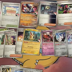 Prize Pack Series Cards 32 Card Lot Pokemon TCG LP+ - Image 3