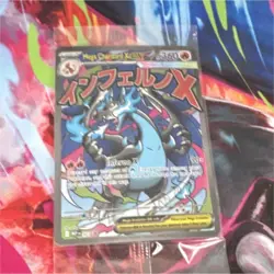 Pokemon Mega Charizard X EX 023 Me: Mega Evolution Promo Holo Card English - Image 1