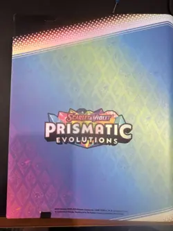 Prismatic Evolutions Binder - Empty NO CARDS - Multiple Available - Free Ship - Image 2