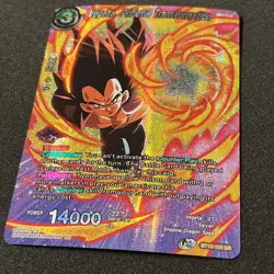 Dragon Ball Super Card Game Vegeta, Prideful Transformation BT10-105 Foil - Image 4