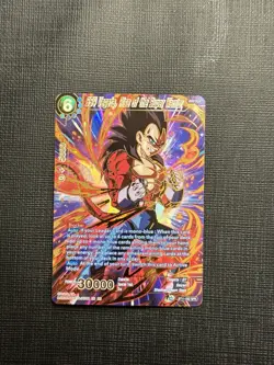 SS4 Vegeta Rise of the Super Warrior BT11-052 SPR FOIL Dragon Ball Super Card NM - Image 1