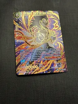 SS4 Vegeta Rise of the Super Warrior BT11-052 SPR FOIL Dragon Ball Super Card NM - Image 2